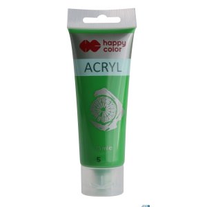Farba akrylowa 75ml , zielony, Happy Color HA 7370 0075-5