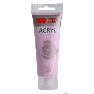 Farba akrylowa 75ml, jasnoróżowy, Happy Color HA 7370 0075-20