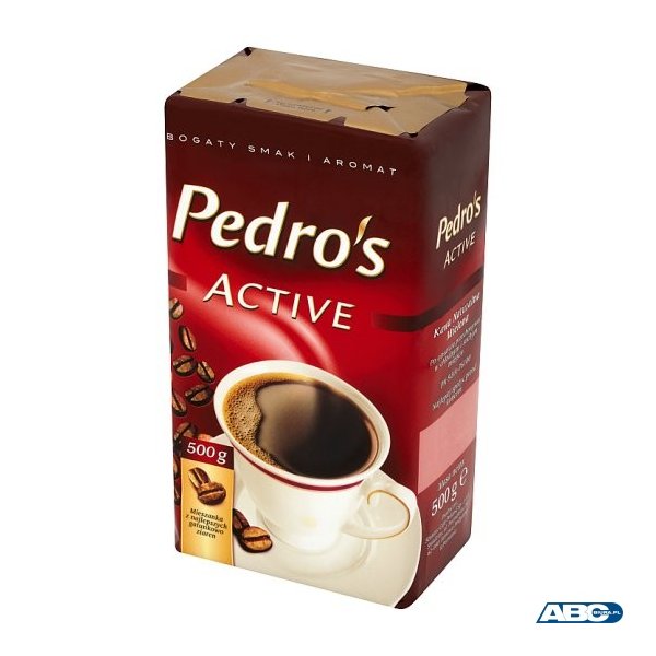 Kawa PEDROS ACTIVE 500g mielona