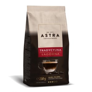 Kawa ASTRA Tradycyjna Łagodna, mielona, 250g