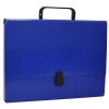 Teczka-pudełko OFFICE PRODUCTS, PP, A4 / 5cm, z rączką i zamkiem, granatowa