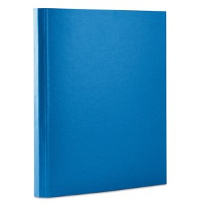 Teczka z rzepem OFFICE PRODUCTS, PP, A4 / 4cm, 3-skrz., niebieska