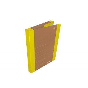 Teczka na rzepy DONAU LIFE, A4 / 3cm, żółta