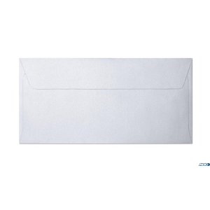 Koperta DL MILLENIUM diamentowa biel 120g(10) 280116