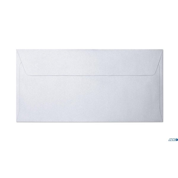 Koperta DL MILLENIUM diamentowa biel 120g(10) 280116
