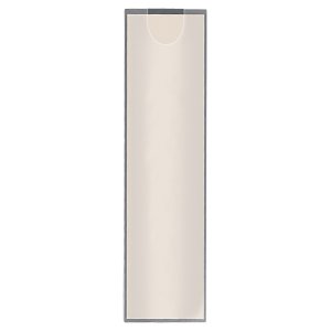 Kieszeń samoprzylepna Q-CONNECT, na etykiety, rozc. na kr. gór. boku, 35x102mm, 12szt.