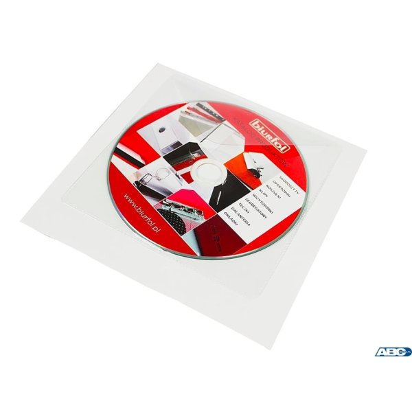 Kieszeń samoprzylepna na CD z klapkąBIURFOL KS-02-02 (10)
