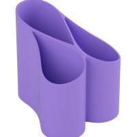 Przybornik na biurko ICO Lux, pastelowy fioletowy