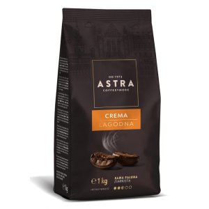 Kawa ASTRA Crema Łagodna, ziarnista, 1kg