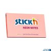 Bloczek STICKN 127x76mm różowy neonowy 100k 21170 STICKN
