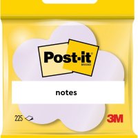 Kostka samoprzylepna POST-IT® kwiatek, 225 kart., mix kolorów