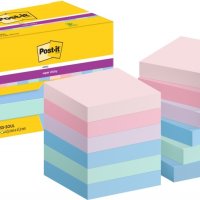Karteczki POST-IT Super Sticky, 47,6X47,6mm, 12x90 kart., Soulful
