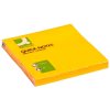 Bloczek samoprzylepny Q-CONNECT Brilliant, 76x76mm, 1x80 kart., pomarańczowy