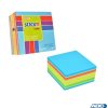 Bloczek STICKN 76x76mm 400k mix niebieski / zielony 21538
