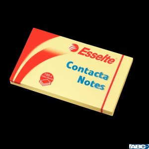 Bloczki samoprzylepne ESSELTE 75x125mm żółte 100k 83001