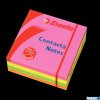 Bloczki samoprzylepne ESSELTE 75x75mm neon 320 kartek 83065