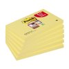 Karteczki samoprzylepne POST-IT® Super Sticky, 127x76mm, 6x90 kart., żółte