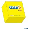Bloczek STICKN 76x76mm 400k żółty neonowy 21010