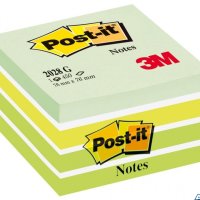 Bloczek 3M POST-IT 2028-G 76x76mm zielony 450k FT510093238