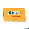 Bloczek STICKN 127x76mm pomarańczowy neonowy 100k 21168 STICKN