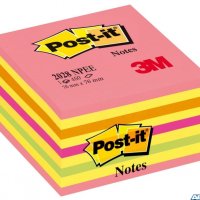 Bloczek 3M POST-IT 2028-NP 76x76mm różowy 450k FT510093204