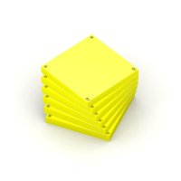 Bloczki samoprzylepne OXFORD spot notes 75x75 mm,6 x 80 kartek, żółty 400096929