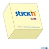Bloczek STICKN 76x76mm 400k żółty pastelowy 21072