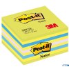 Bloczek 3M POST-IT 2028-NB 76x76mm niebiesko-zielony 400k FT510093253