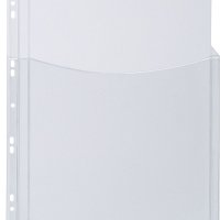 Koszulki na katalogi Q-CONNECT, PVC, 3/4A4, krystal, 180mikr., 5szt.