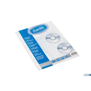 Koszulki groszkowe na 2CD A4 (5szt) BANTEX 100080933