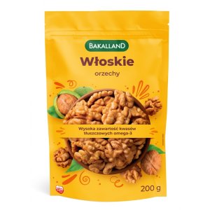 Orzechy włoskie, Bakalland, 200g