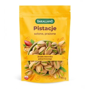 Pistacje prażone, Bakalland, 70g