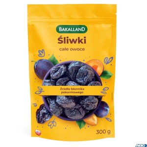 Śliwka suszona 300g BAKALLAND