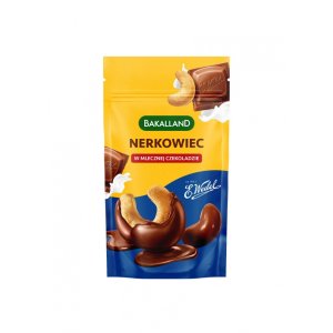 Nerkowiec w mlecznej czekoladzie, BAKALLAND, 75g