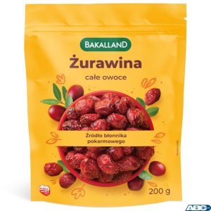 Żurawina 200g BAKALLAND