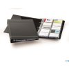 Wizytownik DURABLE VISIFIX 400 wizytówek grafitowy 2388-58