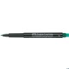 Foliopis z gumką OHP MULTIMARK F 0.6 zielony FABER-CASTELL 151363