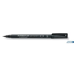 Foliopis permanentny S 313 czarny STAEDTLER LUMOCOLOR S313-9