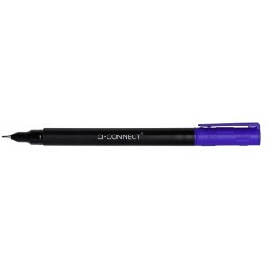 Marker do płyt CD / DVD Q-CONNECT, S, 0,4mm (linia), niebieski