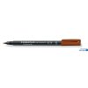 Foliopis Lumocolor, S, wodoodporny, brązowy, Staedtler S 313-7