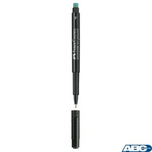 Foliopis z gumką OHP MULTIMARK F 0.6 czarny 10szt FABER-CASTELL 151399