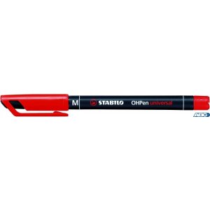 Foliopis STABILO OHPen niezmywalny 1.0mm czerwony 843 / 40