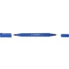 Marker do płyt CD / DVD Q-CONNECT, Dual, 0,4mm i 1 mm (linia), niebieski