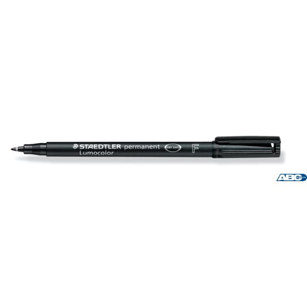 Foliopis permanentny F 318 czarny STAEDTLER LUMOCOLOR S318-9