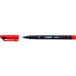 Foliopis STABILO OHPen niezmywalny 0.4mm czerwony 841 / 40