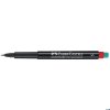 Foliopis z gumką OHP MULTIMARK S 0.4 czerwony FABER-CASTELL  FC152321