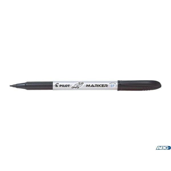 Marker BG CD/DVD czarny SCA-EFCD-B-BG PILOT