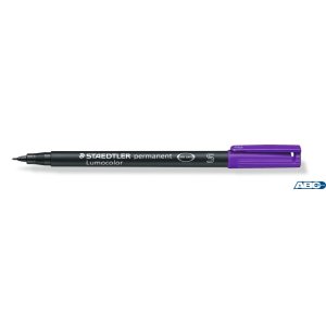 Foliopis Lumocolor, S, wodoodporny, fioletowy, Staedtler S 313-6