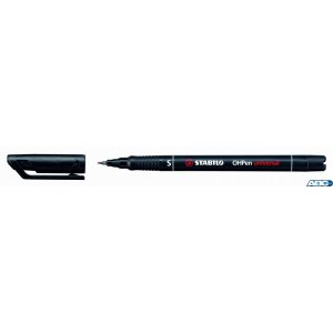 Foliopis STABILO OHPen niezmywalny 0.4mm czarny 841 / 46