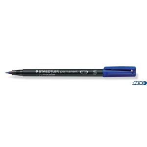 Foliopis Lumocolor, S, wodoodporny, niebieski, Staedtler S 313-3